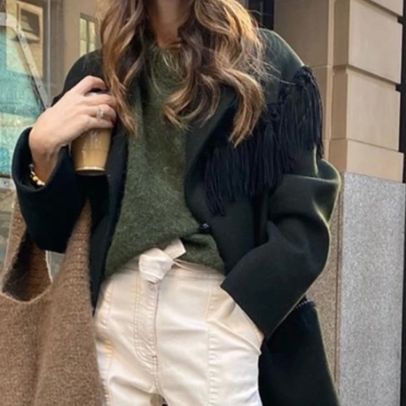 Blazé Milano Hunny Blazer Coat SZ L - Picture 3 of 6